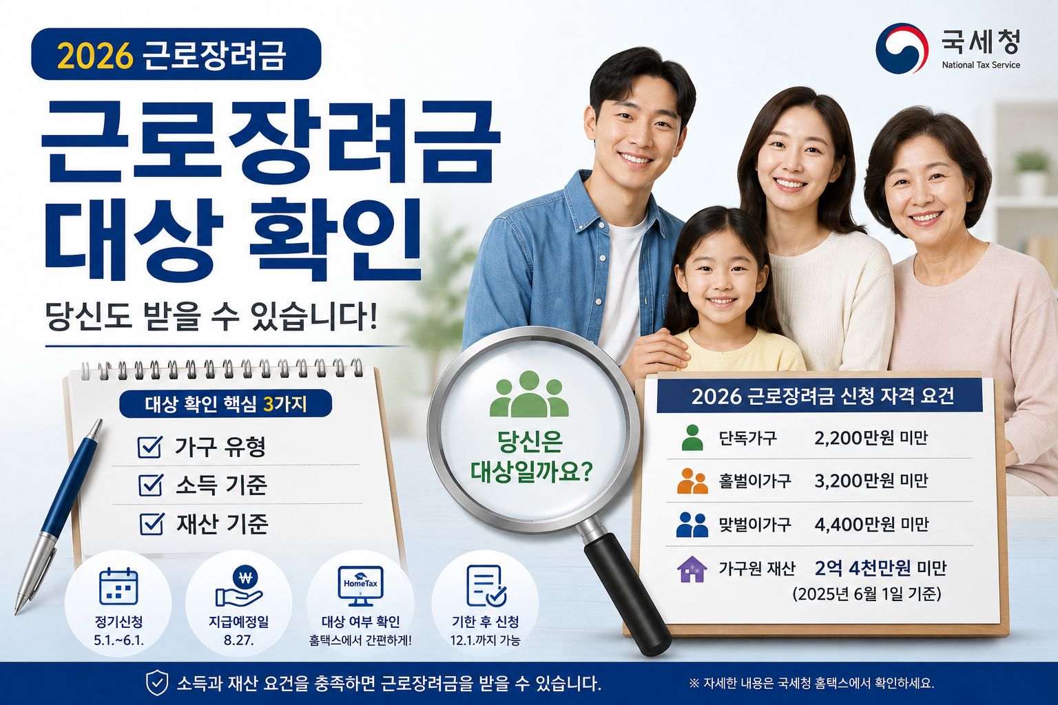 근로장려금 대상