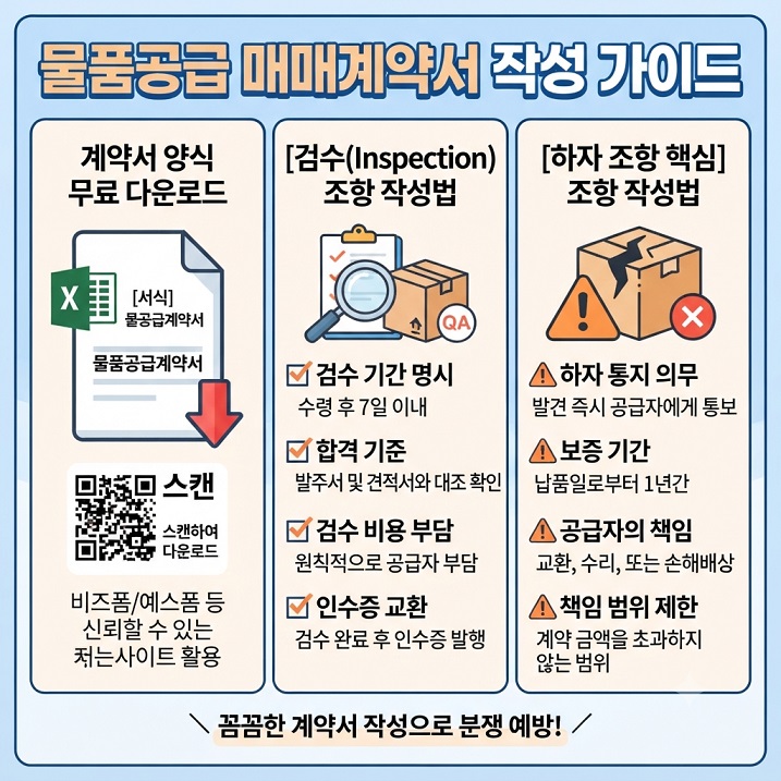 물품공급-매매계약서-양식