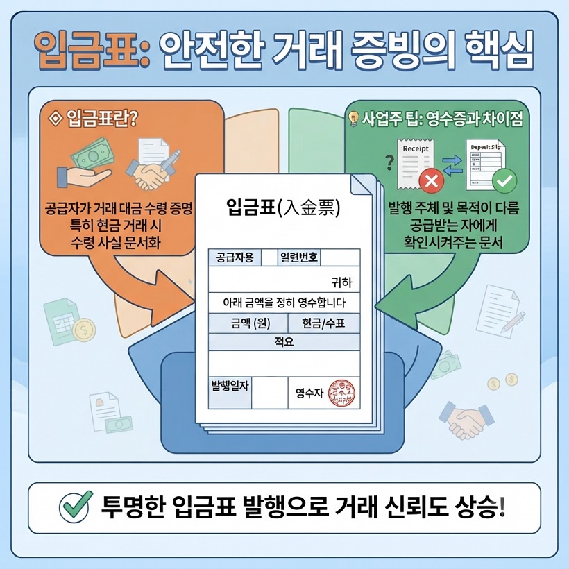 입금표